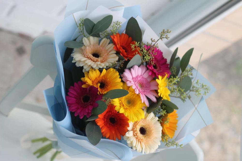 Букет цветов из: Герберы в Весьегонске