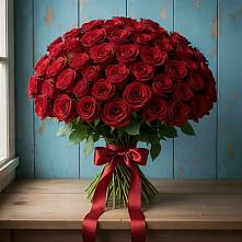 Букет Красные розы Блэк Меджик в Весьегонске