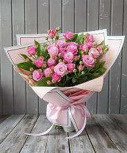 Букет Розовый кустик в Весьегонске
