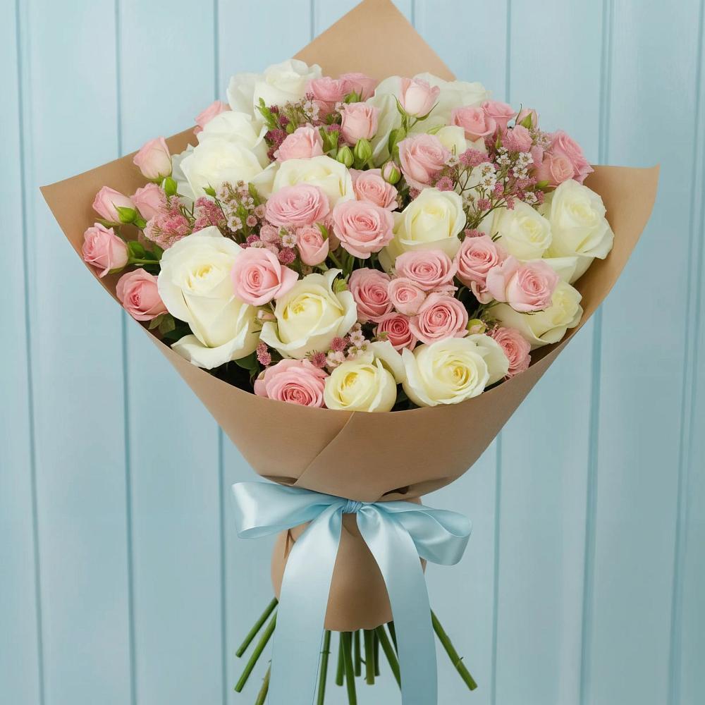 Букет цветов из: Розы в Весьегонске