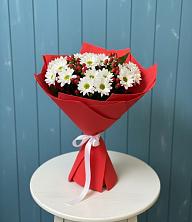 Букет цветов из:  Хризантемы в Весьегонске