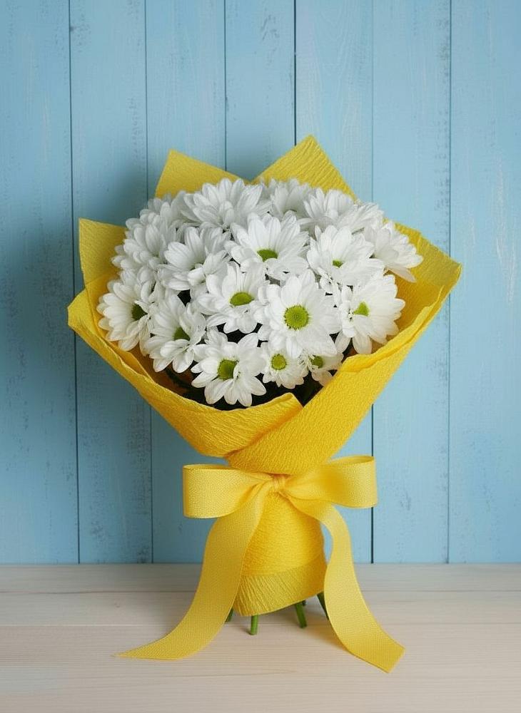 Букет цветов из: Хризантемы в Весьегонске