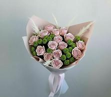Букет цветов из:  Розы и Хризантемы в Весьегонске