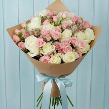 Букет цветов из:  Розы в Весьегонске